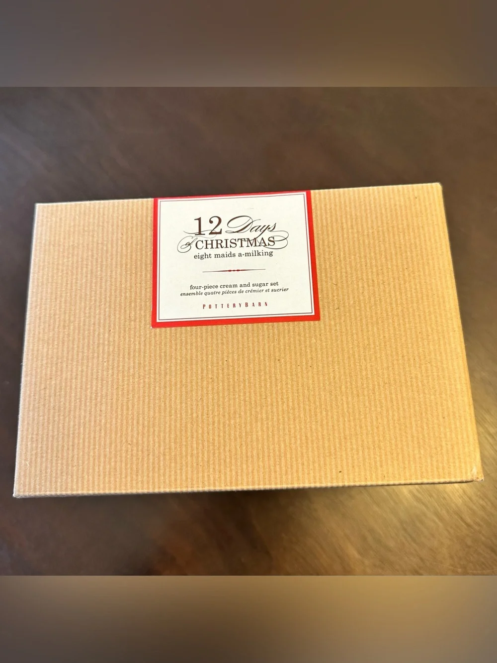 Pottery Barn new box